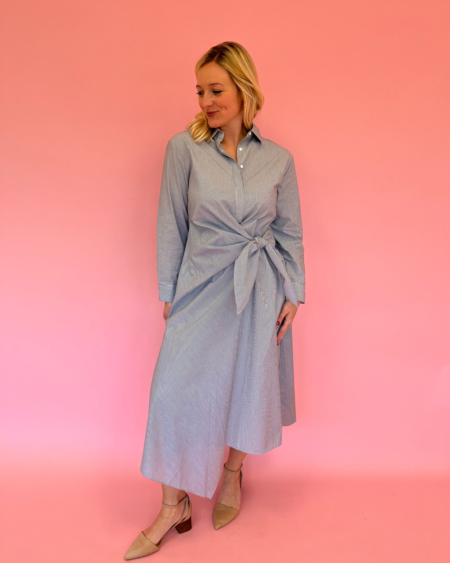 Samantha Black Dress Tie Dress