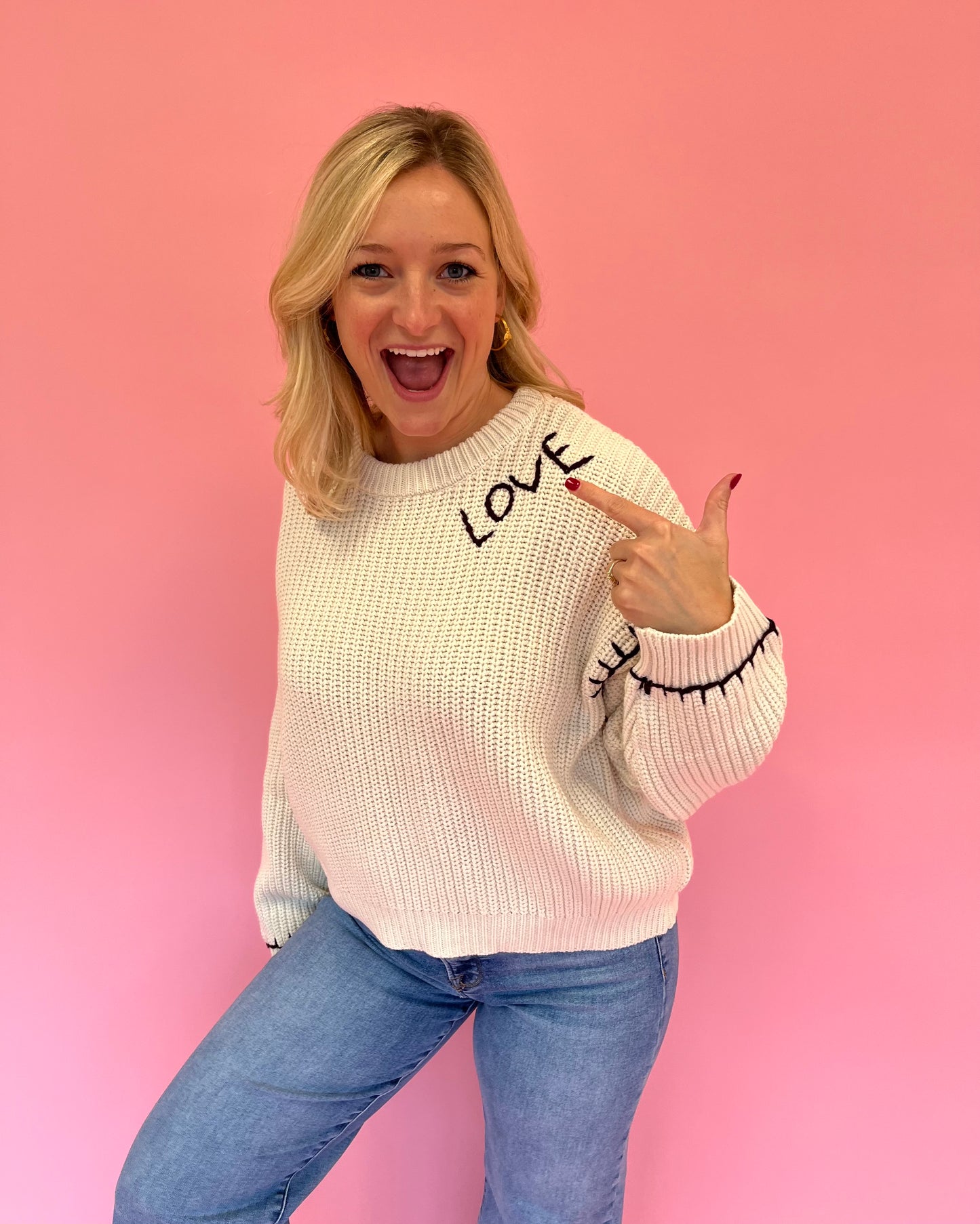 Mya Love Knit Sweater