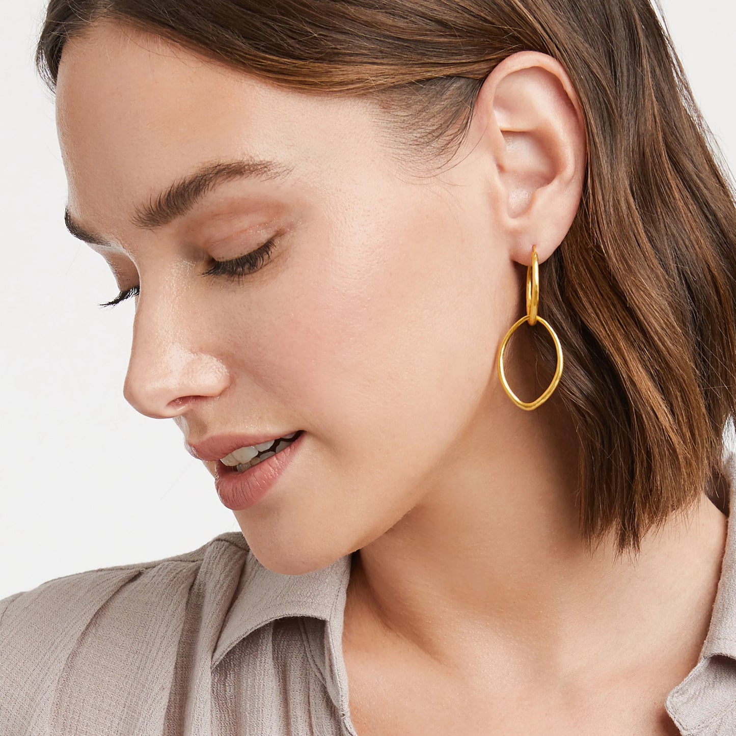 Fleur-de-Lis 2 in 1 Earring