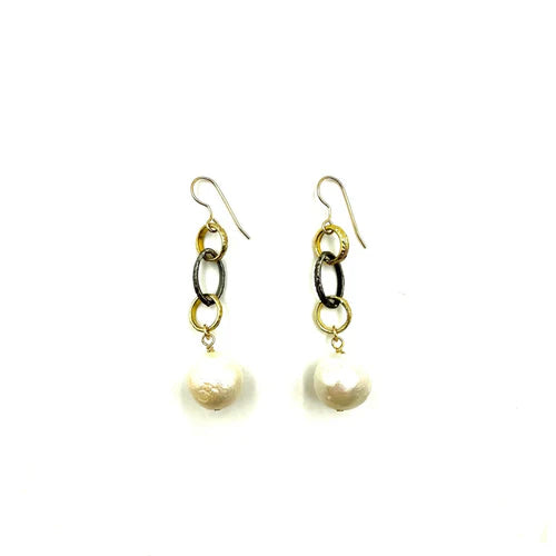 Francie Pearl Drop Earrings