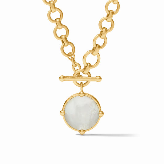 Honeybee Demi Necklace - Mother of Pearl