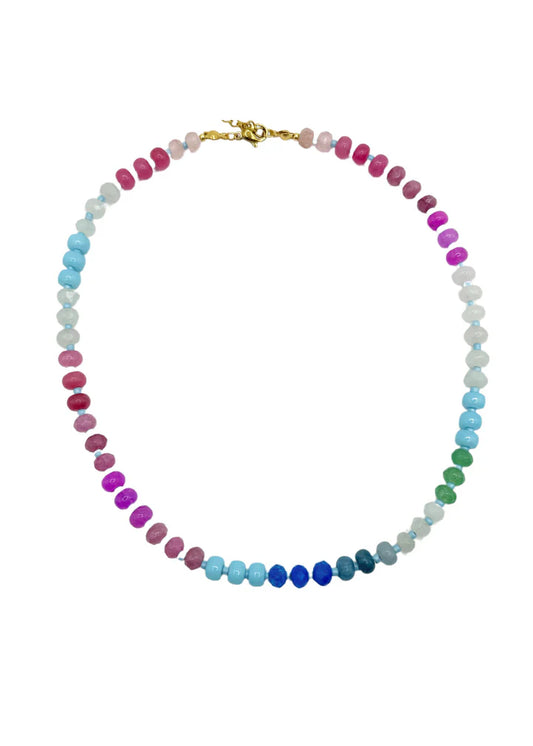 Sally Colorful Beaded Necklace