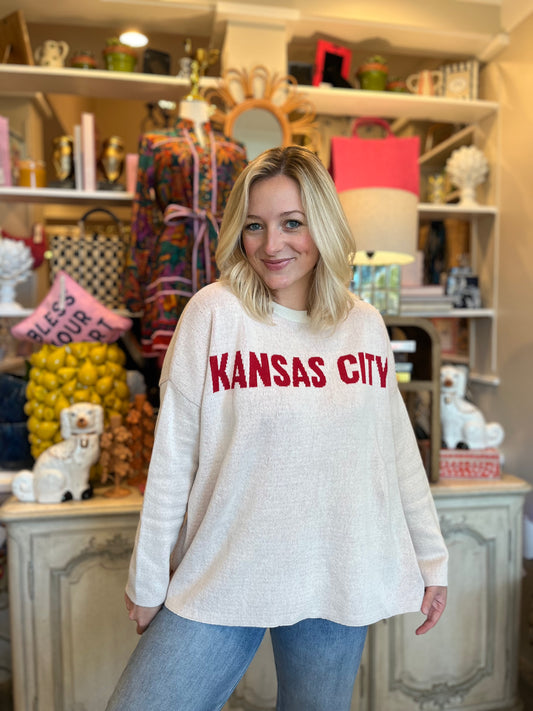 Kansas City Sweater - Red