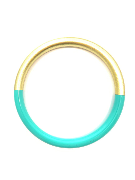 Bone Aqua Bangle