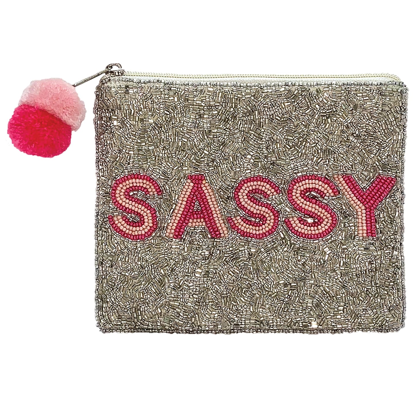 Sassy Beaded Pouch