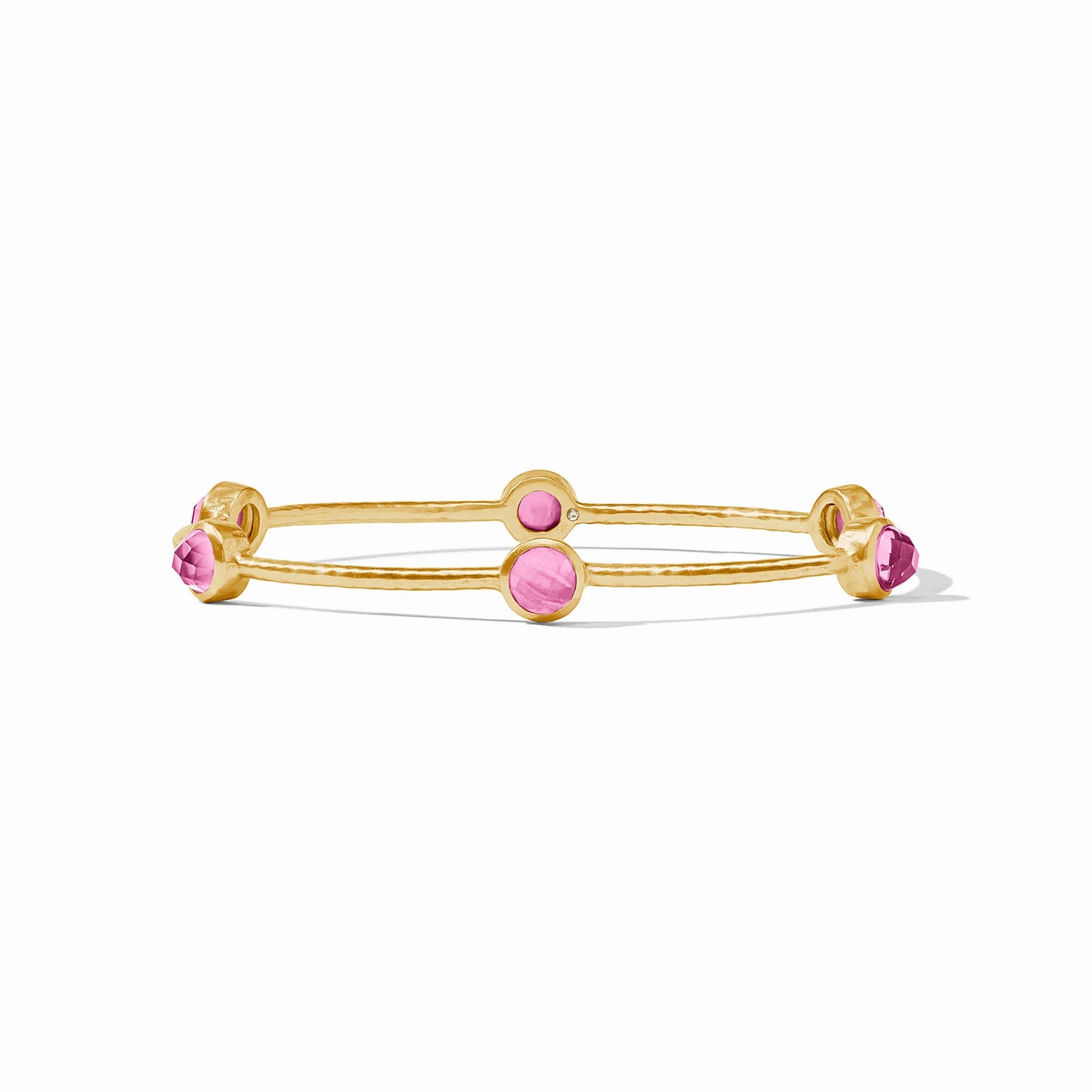 Milano Luxe Bangle - Iridescent Tourmaline Pink