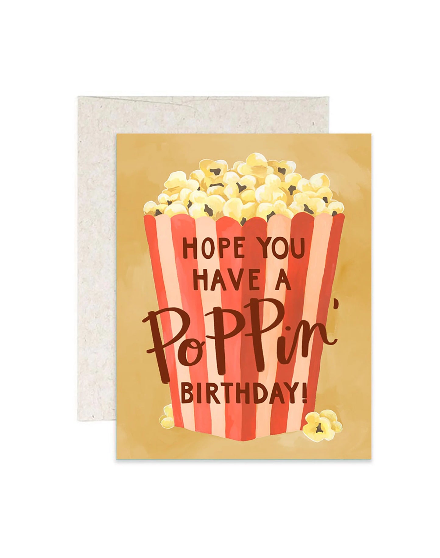 Poppin' Birthday Card