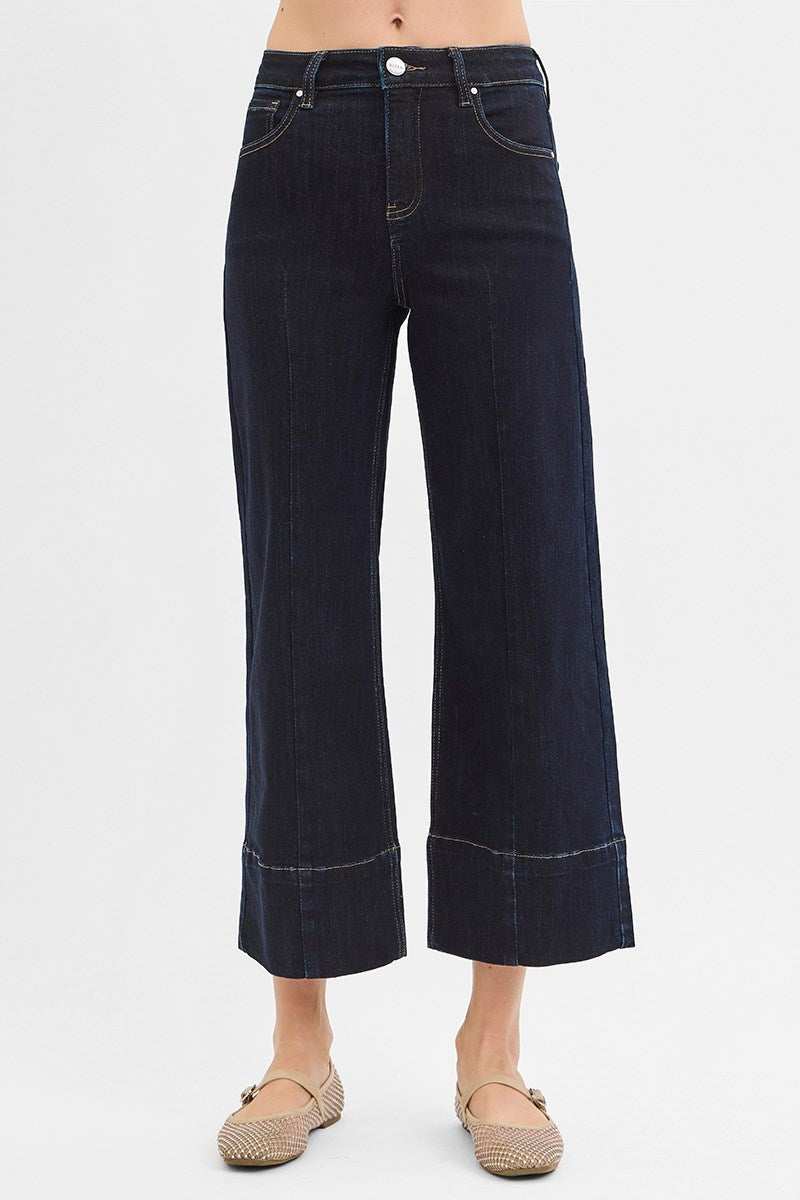 Harper Dark Seam Detail Jeans
