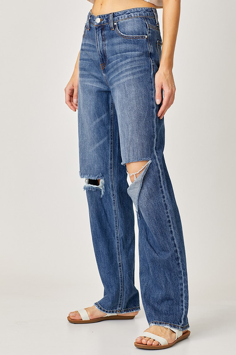 Eva Distressed Jeans