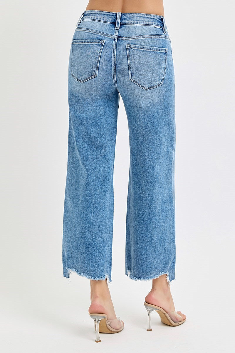 Laura Medium Wash Cropped Jean