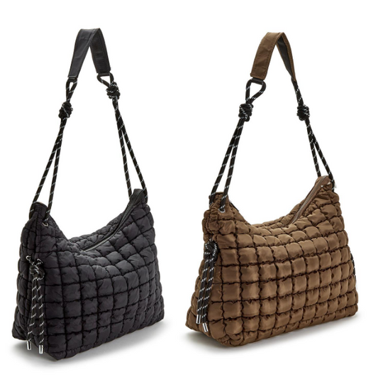 Quilted Adjustable Strap Bag