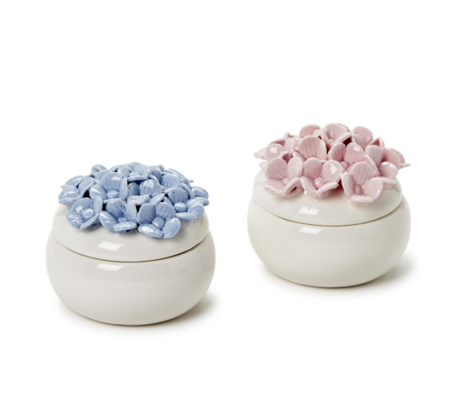 Hydrangea Trinket Box