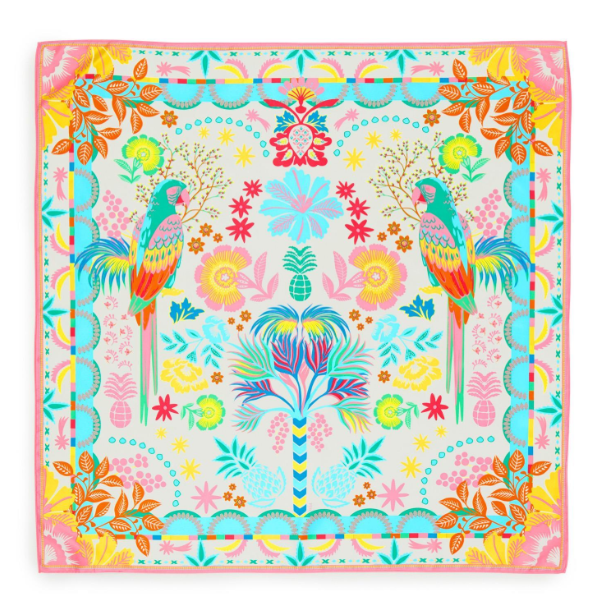 Babouchka Blanc Medium Scarf