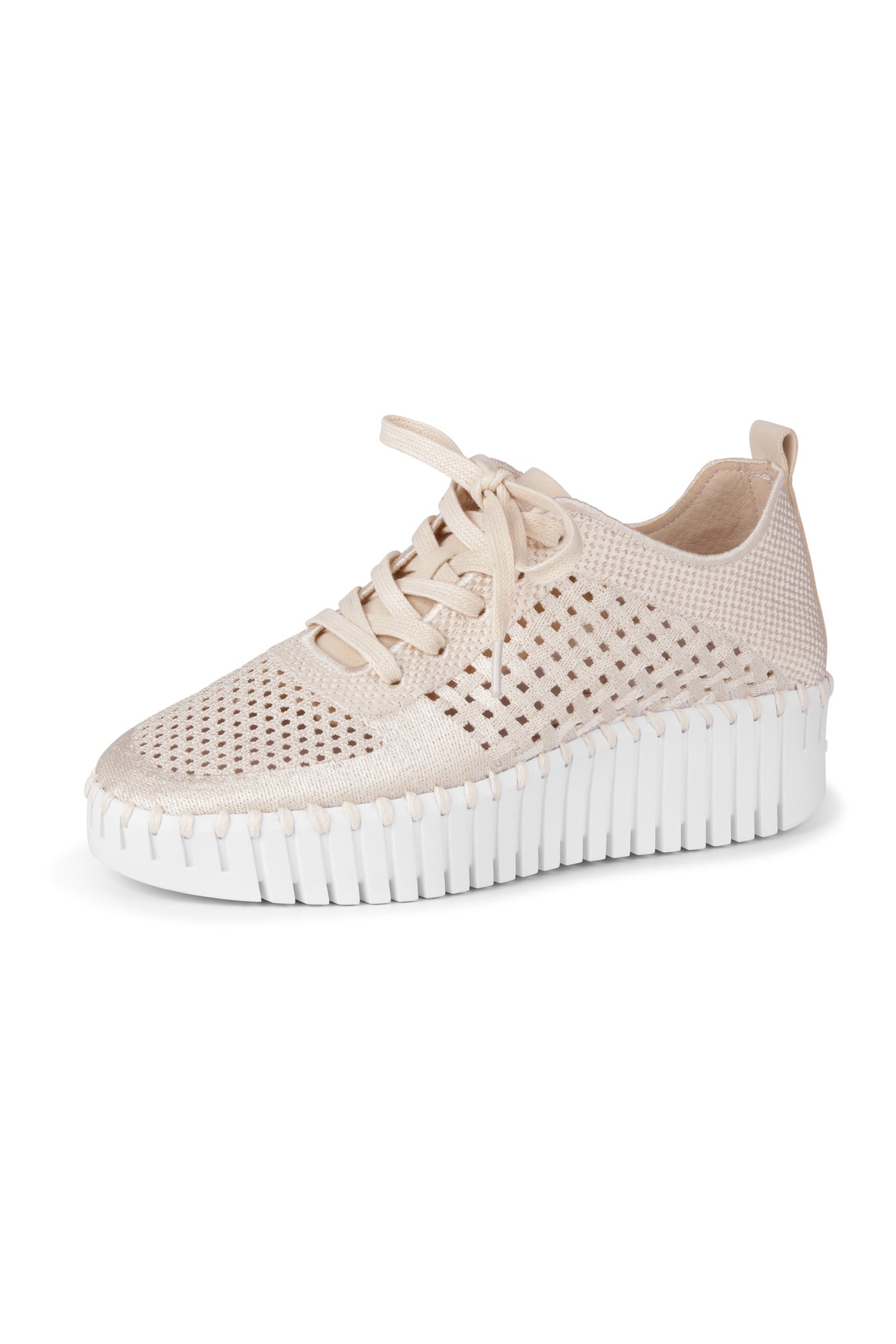 Tulip Platform Sneaker - Ivory