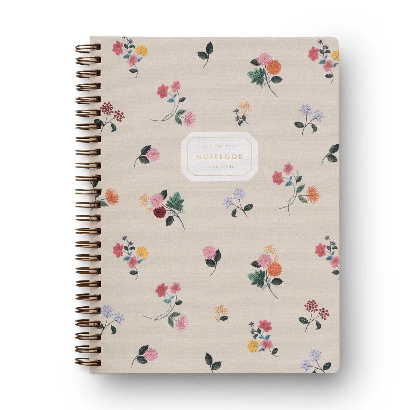 Ditsy Dahlia Spiral Notebook