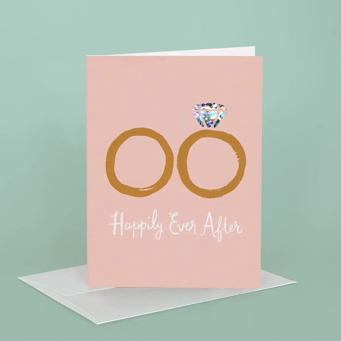 Rings Wedding Card