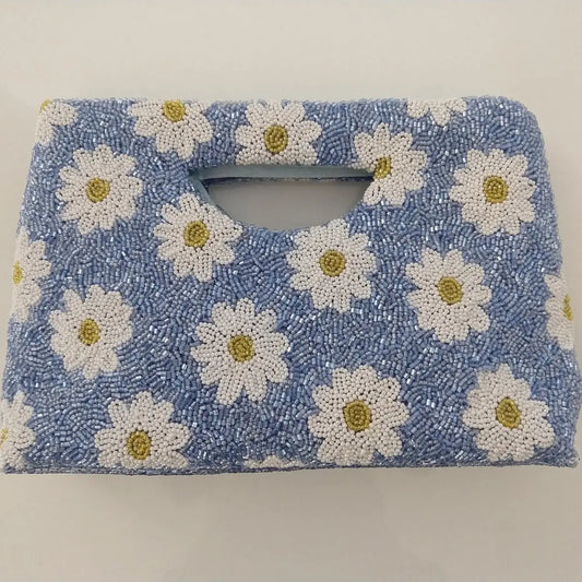 Miss Daisy Beaded Bag
