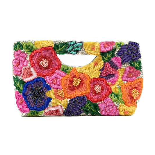 Claire Floral Beaded Bag