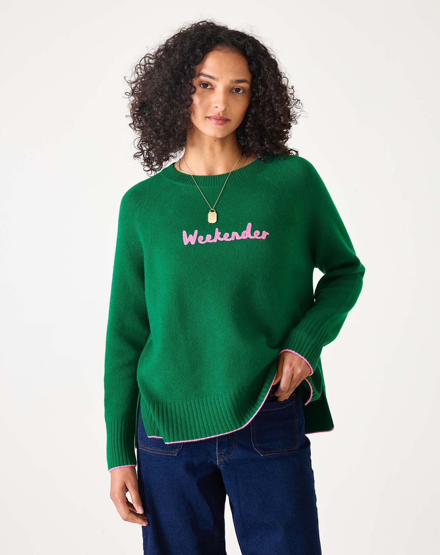 Banff Crewneck Cashmere Sweater - Weekender
