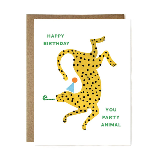 Party Animal Birthday Card