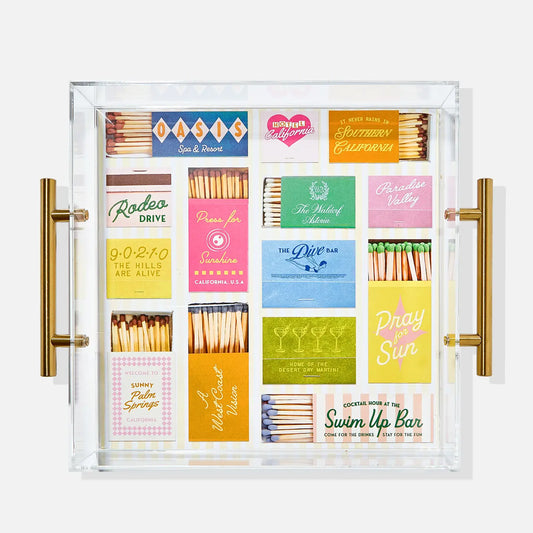 California Matchbox Tray