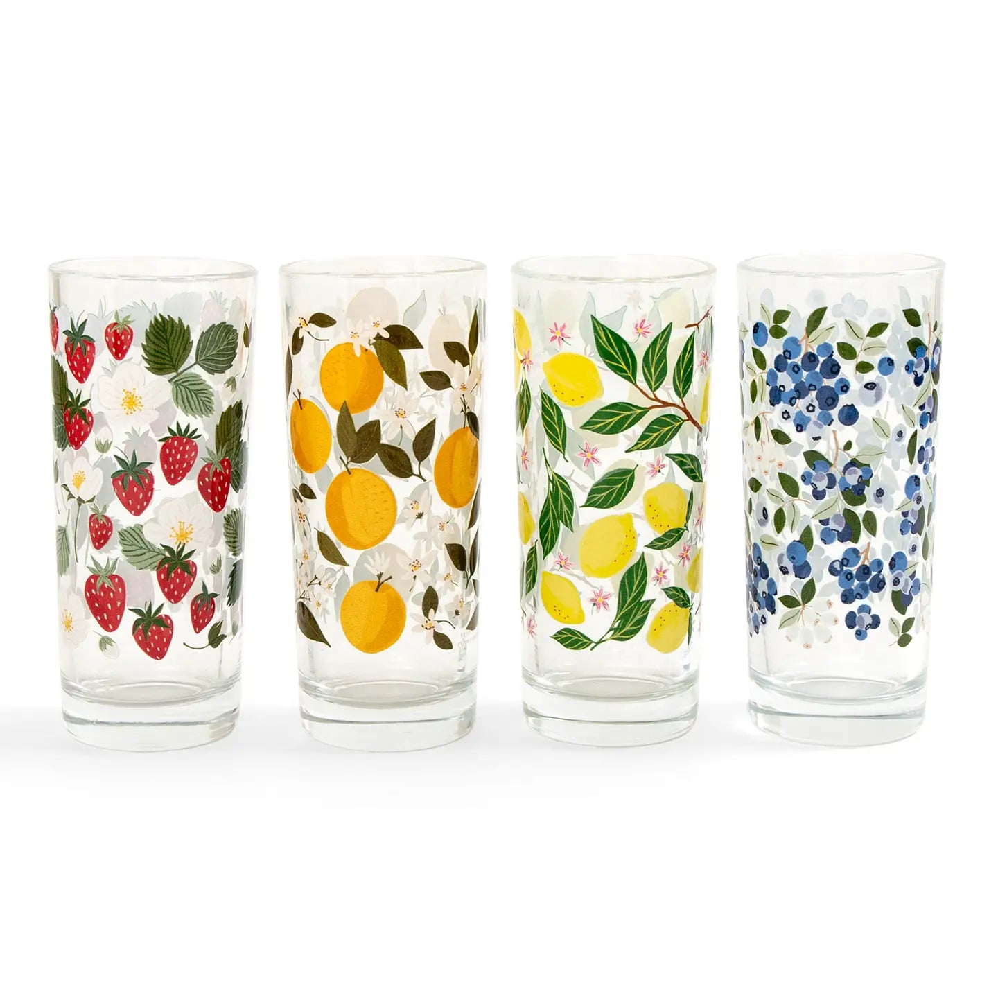 Summer Fruit Party Juice Glass