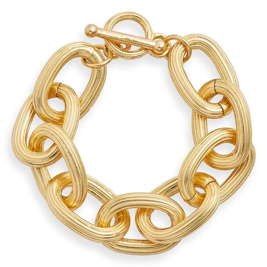 Chunky Gold Chain Bracelet