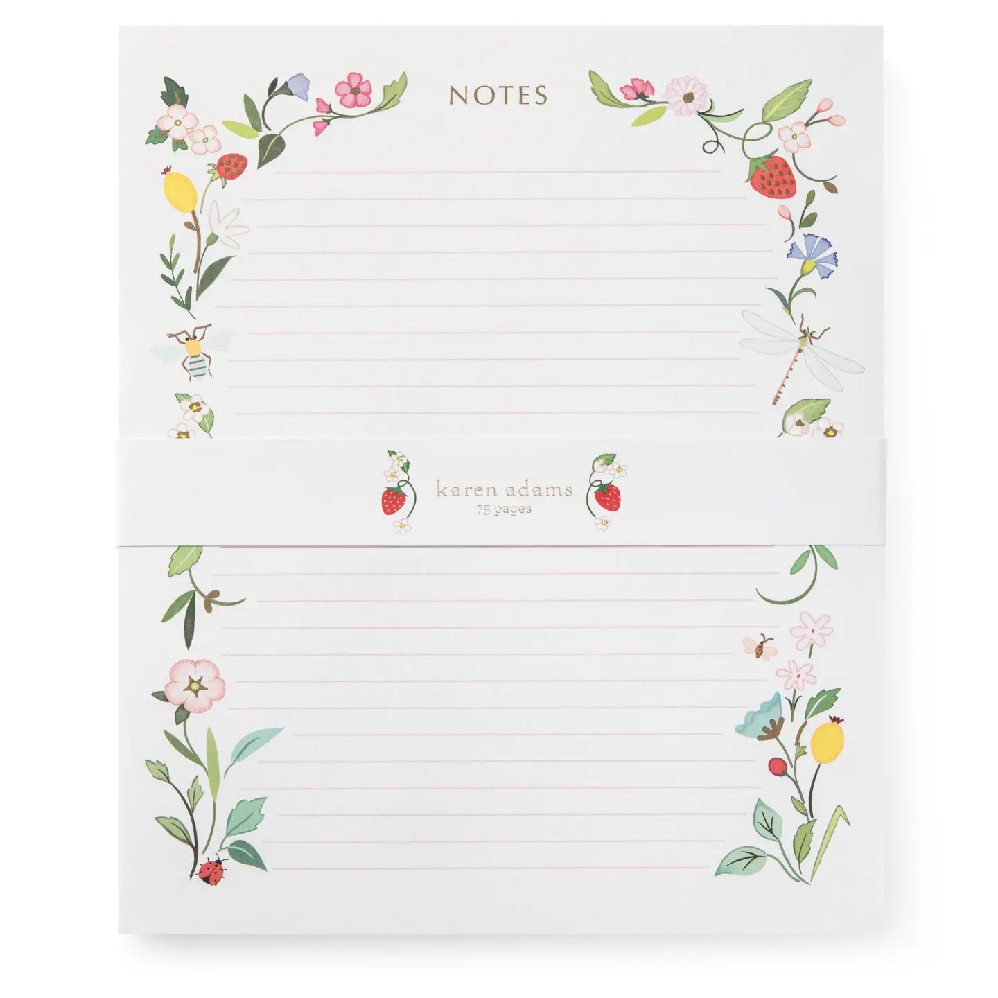 Strawberry Fun Notepad