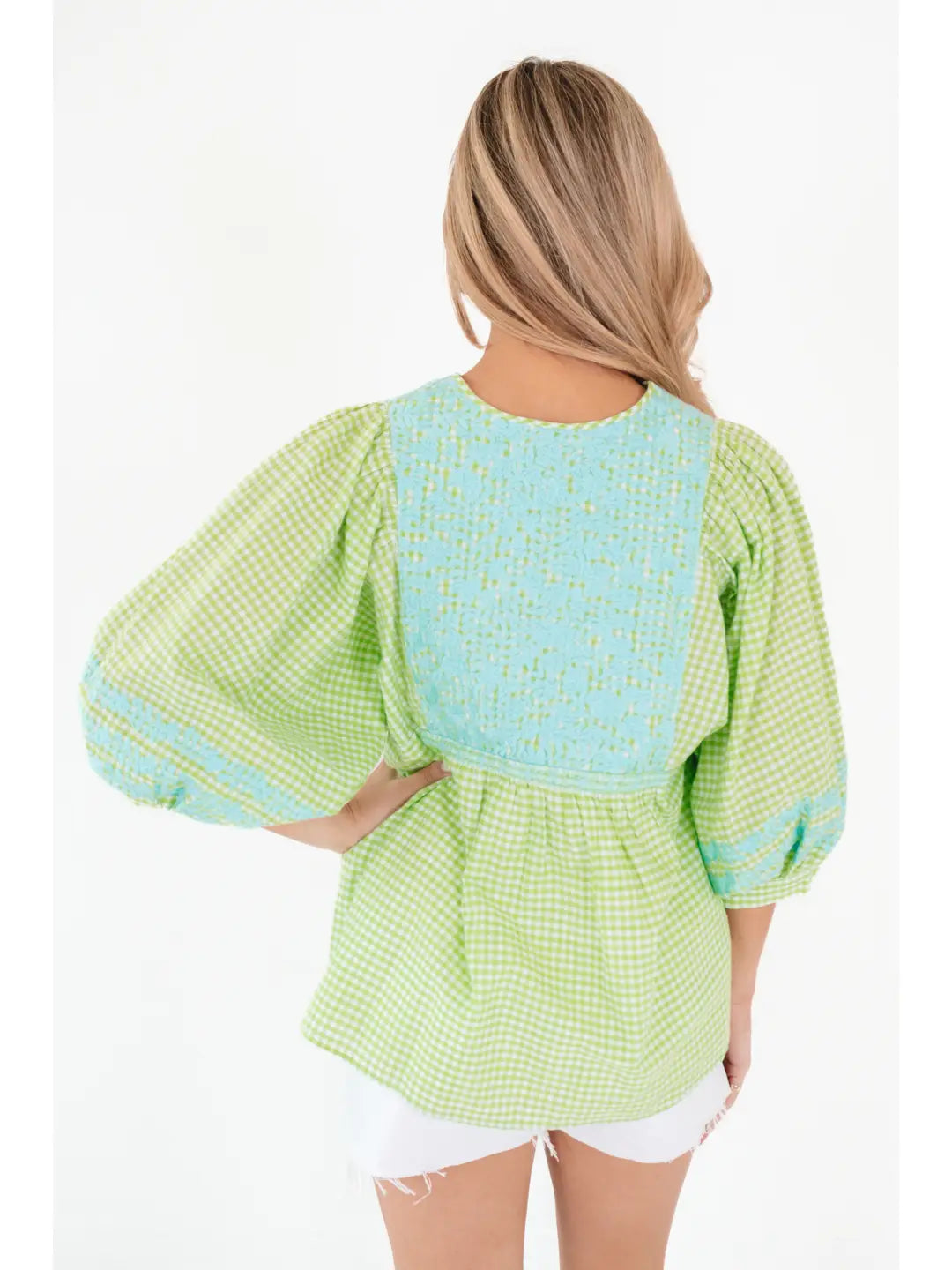 Khol Embroidered Top