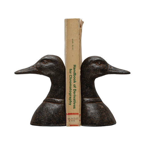 Duck Cast Iron Bookend