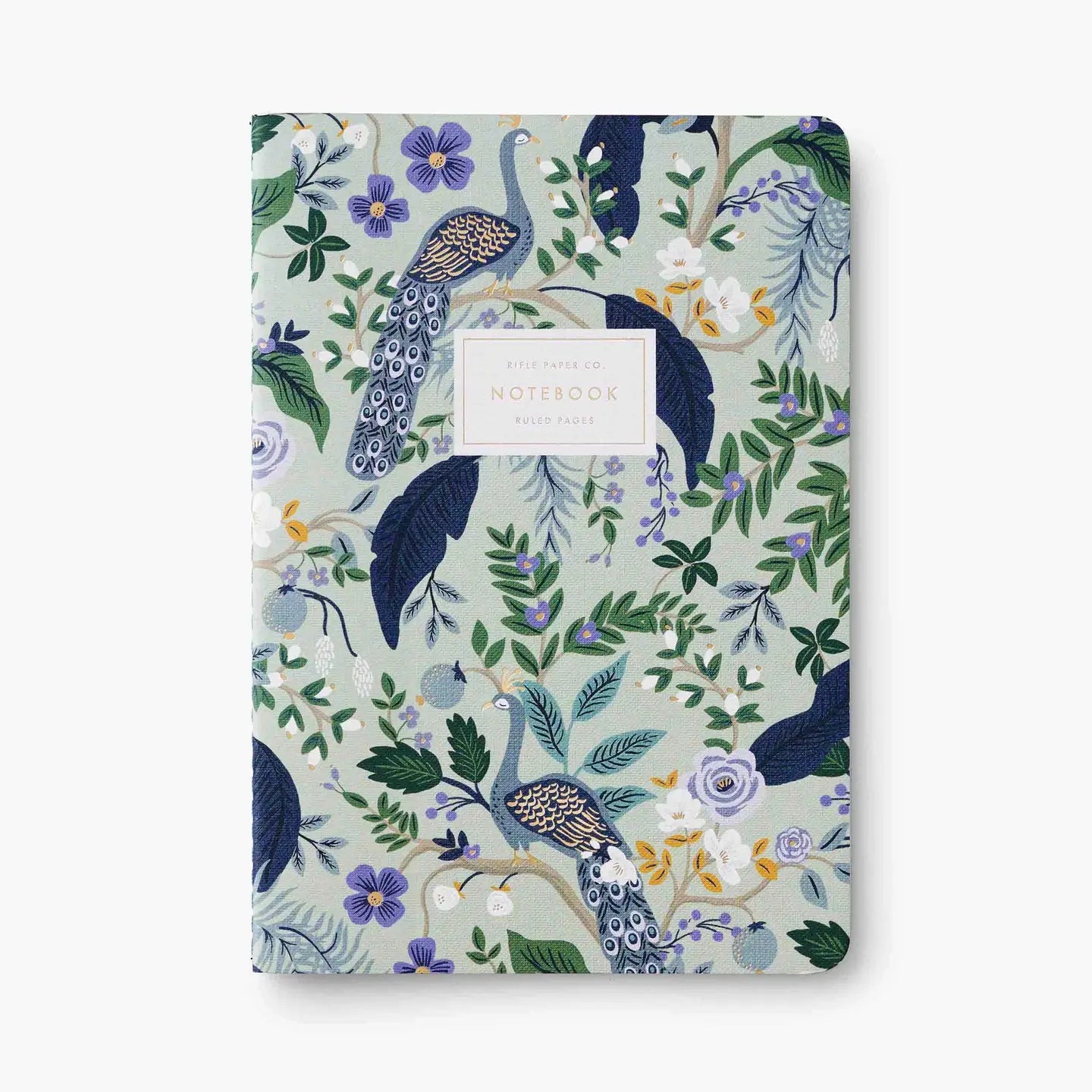 Peacock Notebooks - Set of 3