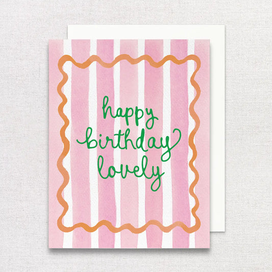 Happy Birthday Lovely Card