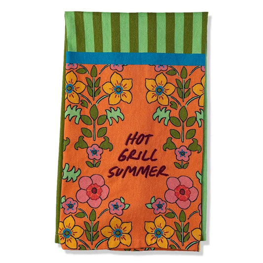 Hot Grill Summer Tea Towel