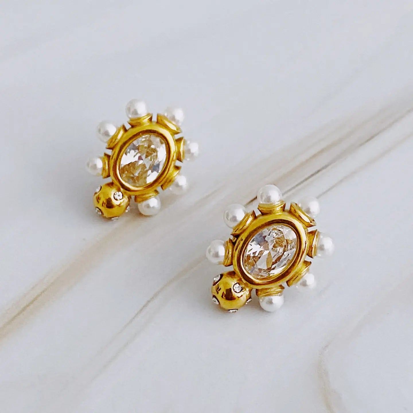 Alix Glam Stud Earrings