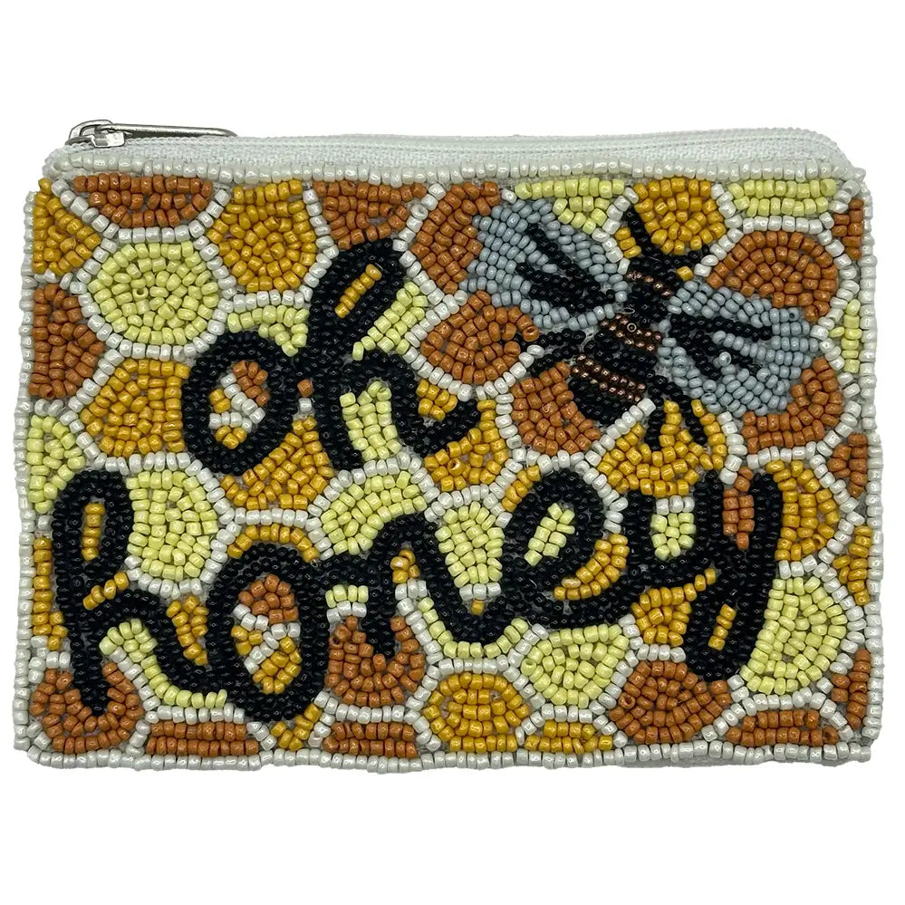 Oh Honey Beaded Pouch