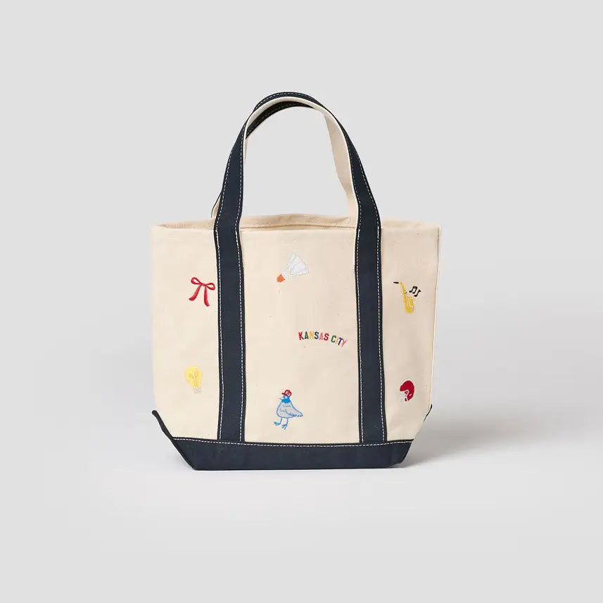 Kansas City Embroidered Icon Mini Tote