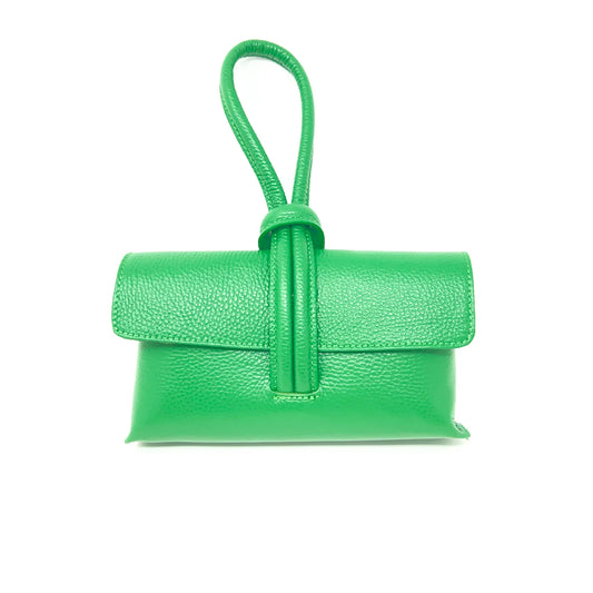 Dixie Kelly Green Leather Wristlet