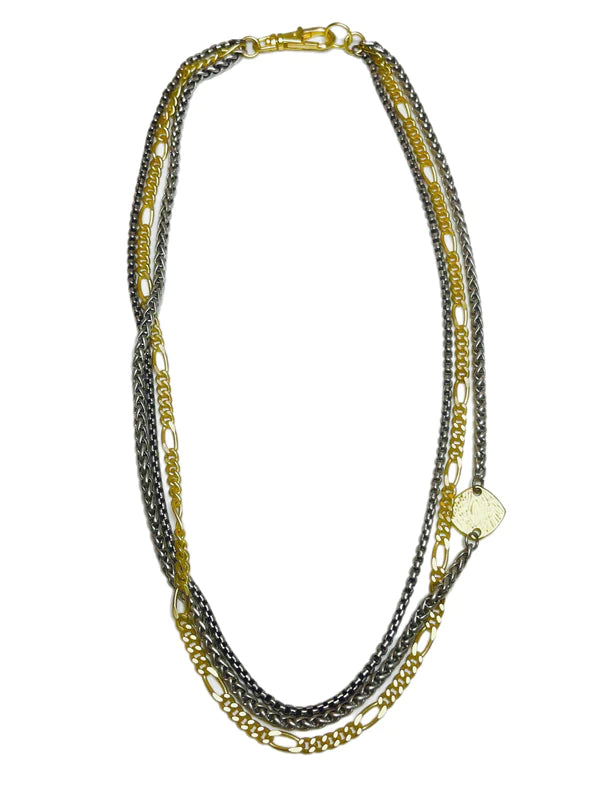 Joce Mixed Metal Chain Necklace