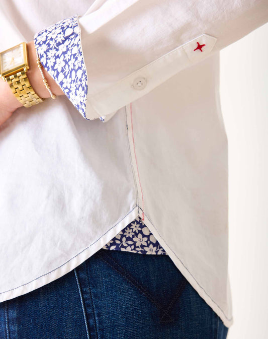 Margot Button Up Shirt - White