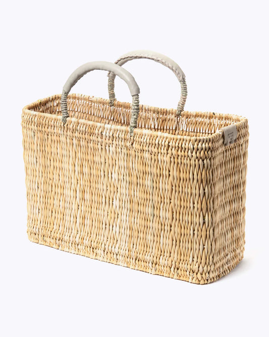 Medina Medium Market Basket - Natural