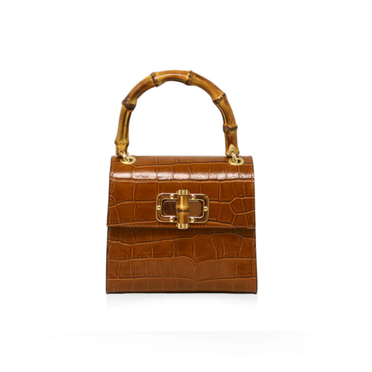 Eleanor Camel Leather Bag