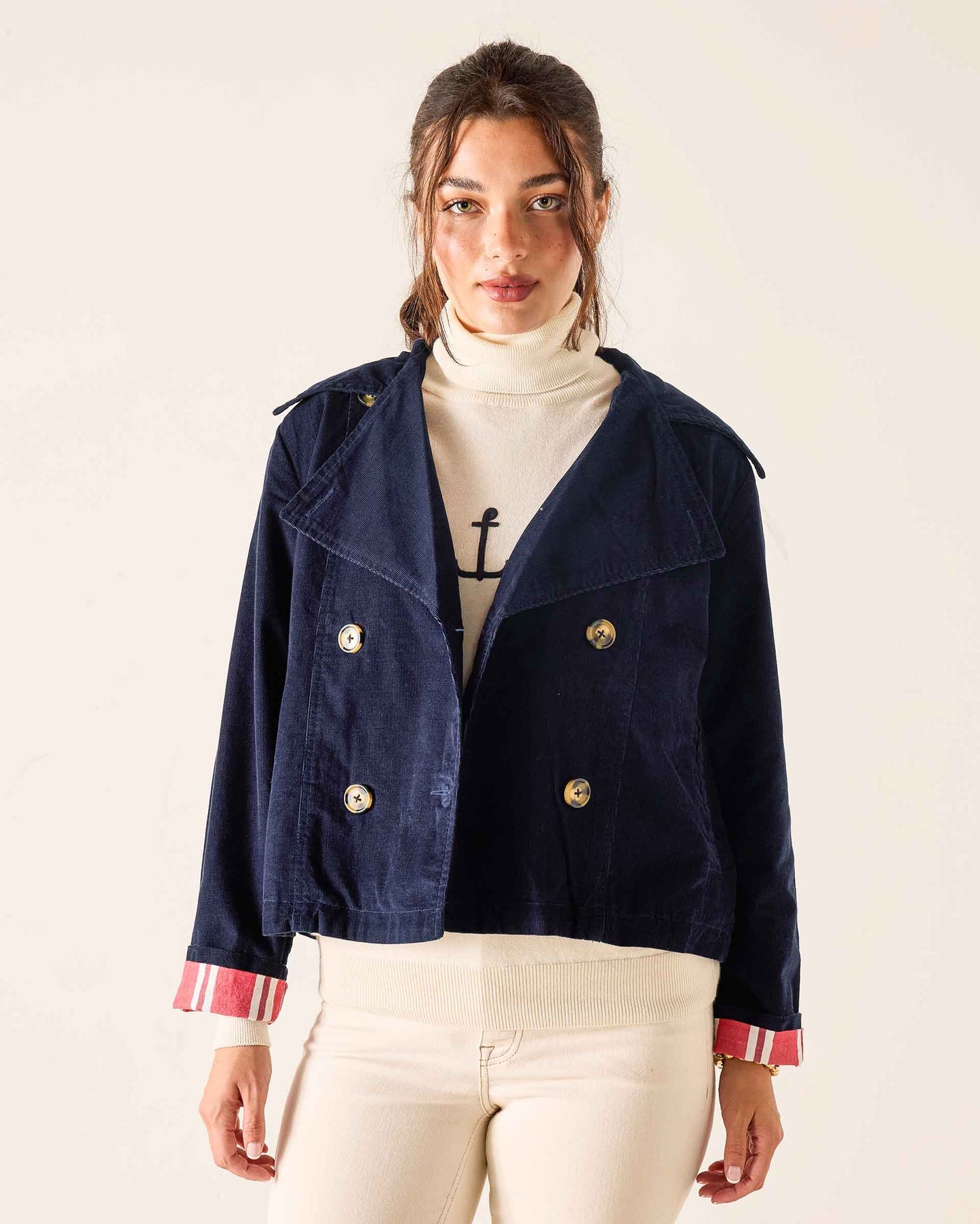 Sailor Peacoat - Navy