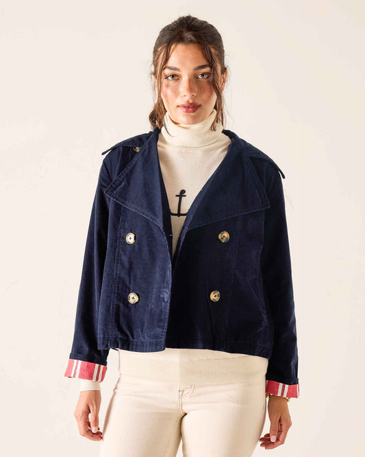 Sailor Peacoat - Navy