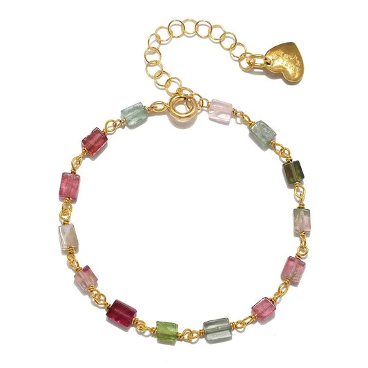 Tourmaline Chain Bracelet