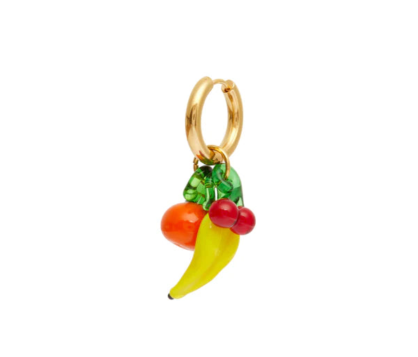 Fruity Glass Earring