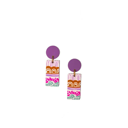 Lilac Cabana Earrings