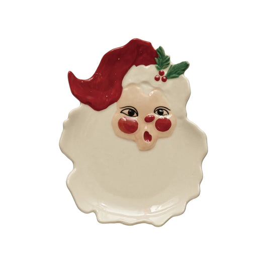 Santa Ceramic Plate