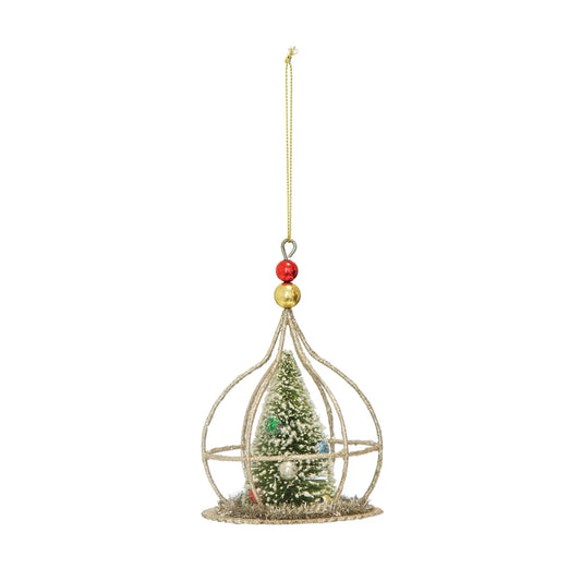 Glittery Christmas Tree Ornament